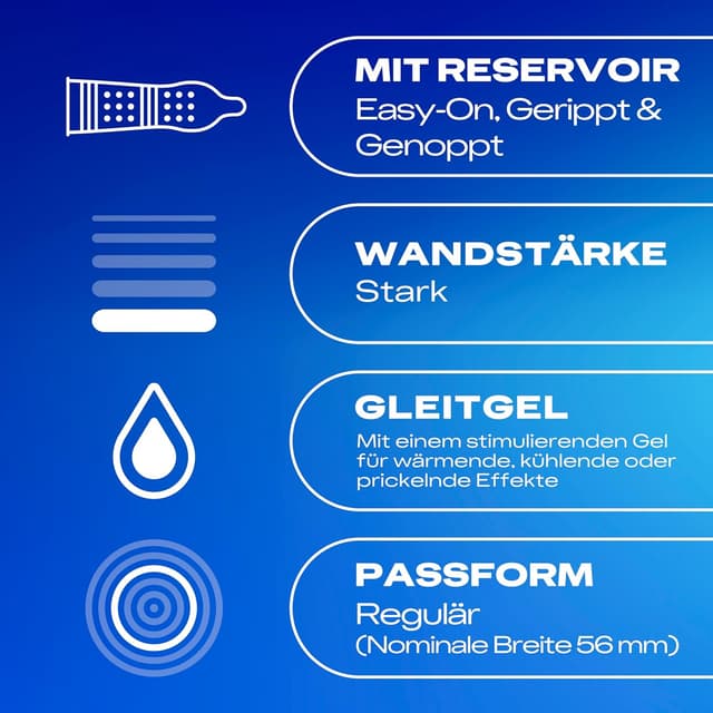 Detalle de Durex Intense Kondome 22er Pack 💋