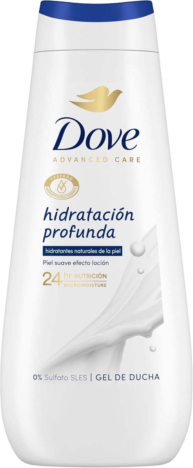 Detalle 2 de Dove Advanced Care Gel de Ducha Hidratación Profunda 💧