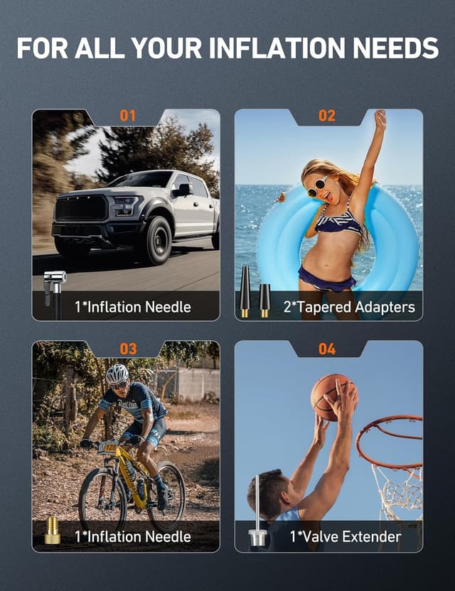 Thumbnail 6 de AstroAI Portable Air Compressor 100PSI