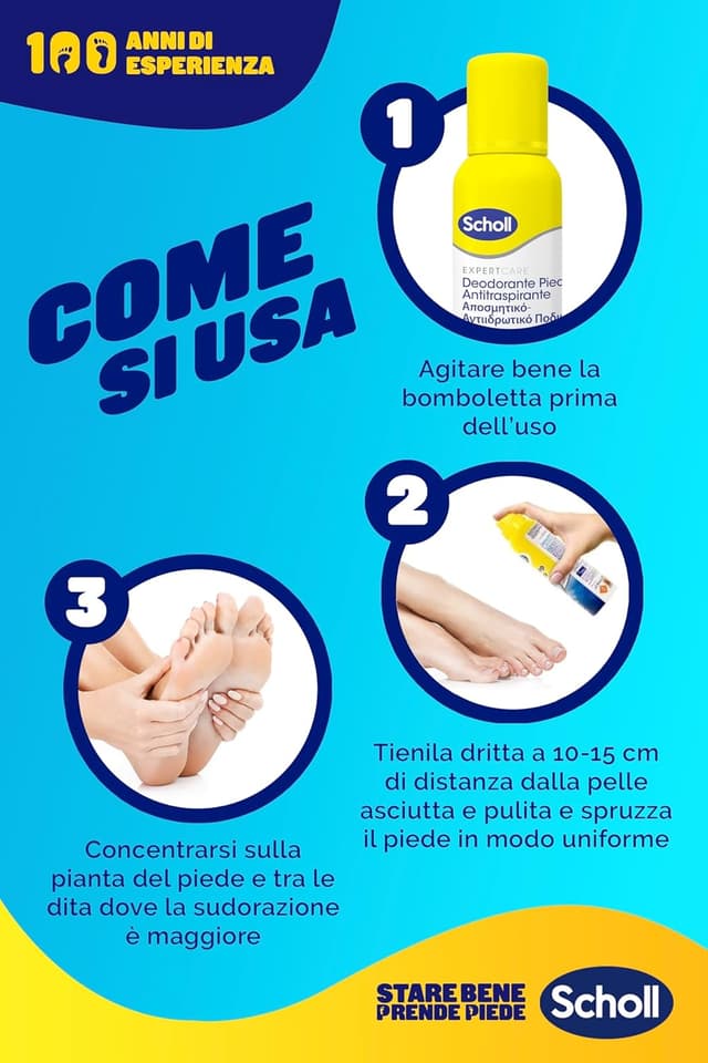 Thumbnail 6 de Scholl ExpertCare Deodorante spray piedi 150 ml
