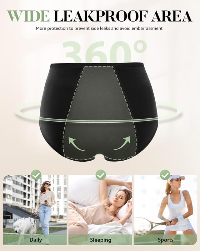 Thumbnail 6 de TANSTC Periodenunterwäsche Starke Blutung 3er Pack