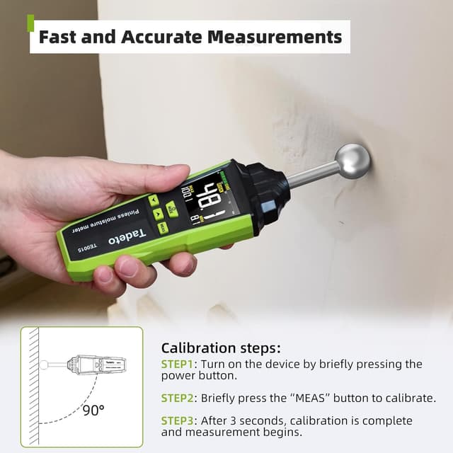 Detalle 2 de Feuchtigkeitsmessgerät 40 mm Tiefenmessung