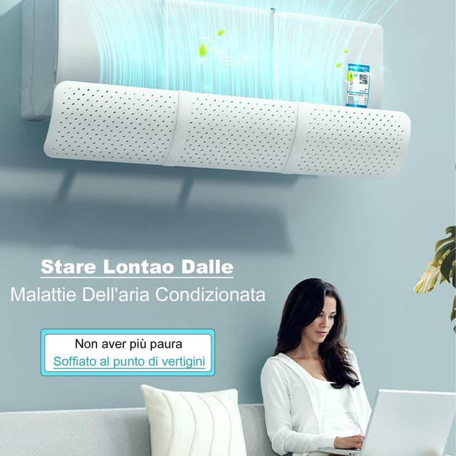 Thumbnail 6 de Deflector Aire Acondicionado Universal Ajustable 🌬️ Casa y Oficina