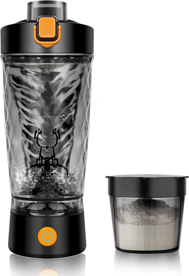 Detalle de Electric Protein Shaker Bottle 550ml 🥤