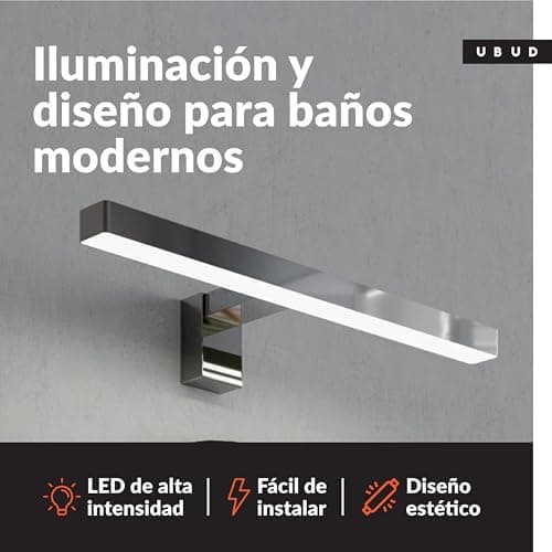 Detalle 2 de UBUD Lámpara Led Aplique 760 lm para baño