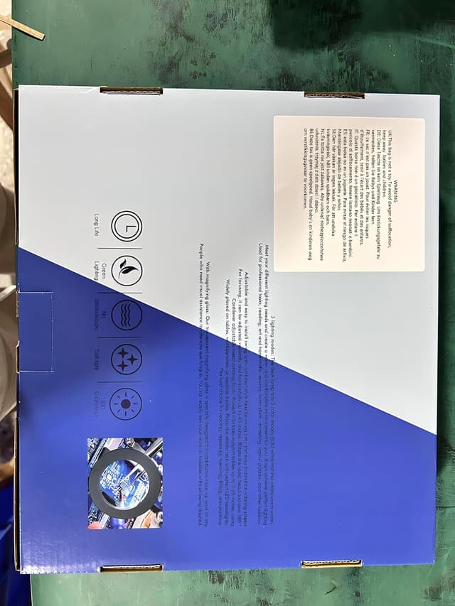 Thumbnail 6 de Lente d'ingrandimento 10X con luce LED 72 LED