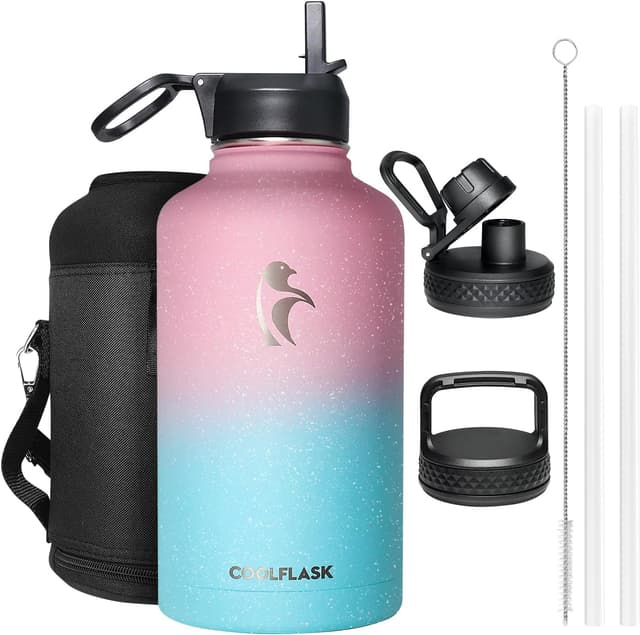 Detalle de Coolflask Galaxy 64 oz Insulated Water Bottle