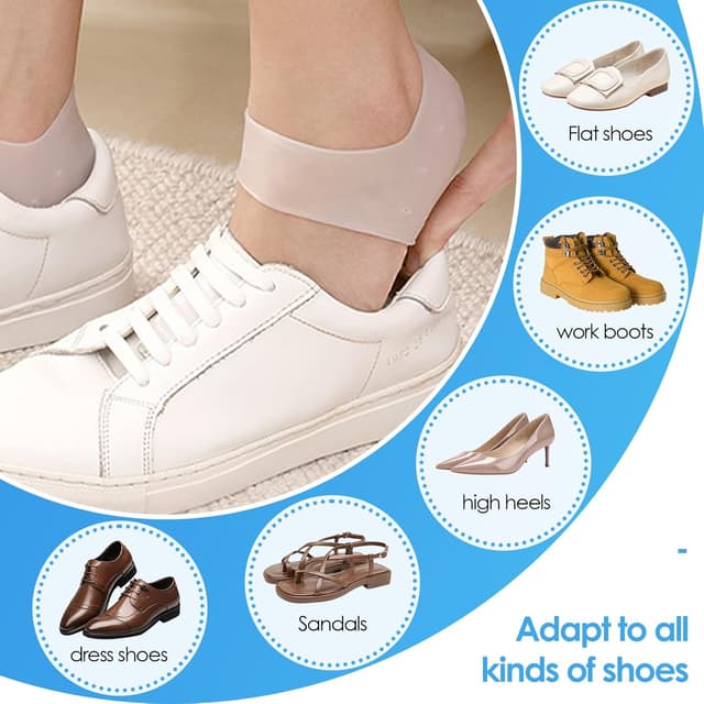 Thumbnail 3 de Taloneras de Silicona 4 piezas para Zapatos