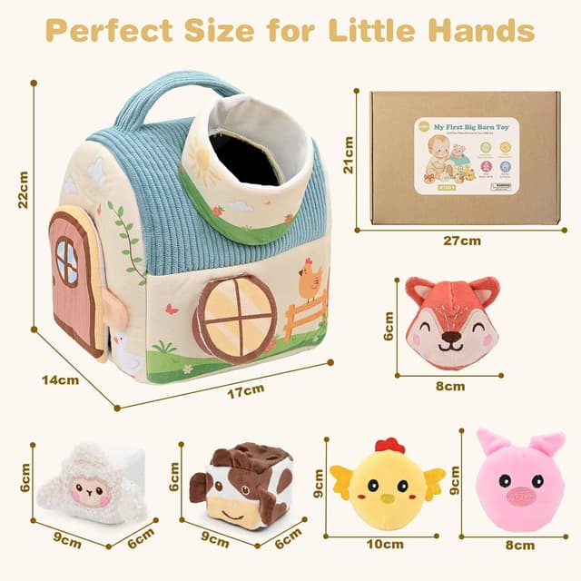 Thumbnail 5 de FLEXTRIX Baby Toys 6-12 Months Farm Animals