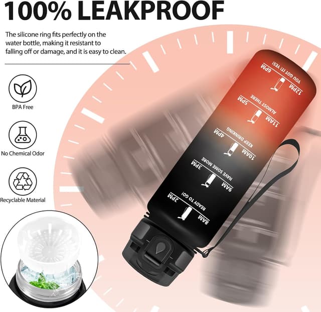 Thumbnail 3 de Baramumu Botella agua 1 L reutilizable