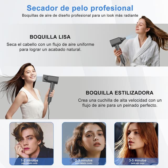 Thumbnail 3 de Secador Pelo Supersónico 200M RPM 1500W