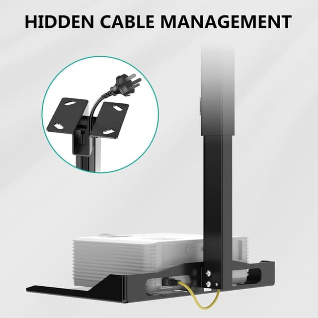 Detalle de WALI Projector Mount Tray 22lbs adjustable