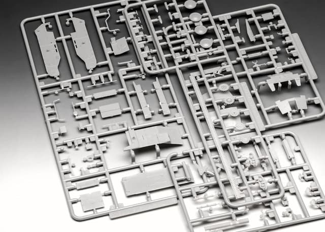 Detalle de Revell 3316 Sd.Kfz. 138 Marder III Ausf. M Zubehör – Modellbausatz mit mehrfarbigen Abziehbildern