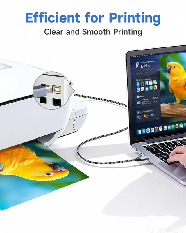 Thumbnail 5 de USB Druckerkabel 5M USB A auf USB B