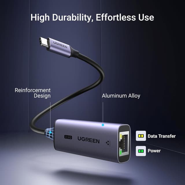Thumbnail 6 de UGREEN USB C Ethernet Adapter 2.5Gbps