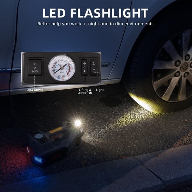 Thumbnail 6 de EFFIROSO Portable 5 Ton Car Jack