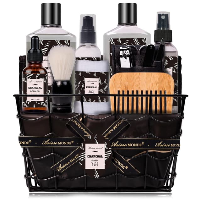 Imagen de Charcoal Bath and Body Gift Set 10pcs en OfertitasTOP