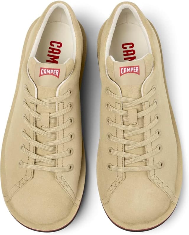 Detalle 2 de Camper Beetle 18648 Men’s Sneaker in medium beige