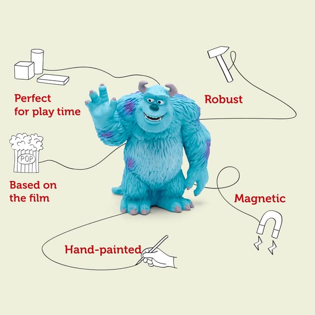 Detalle de Monsters Inc tonies audio character
