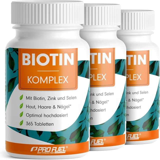 Thumbnail 6 de Biotin 10.000 mcg Tabletten 365 Tage Vorrat đ