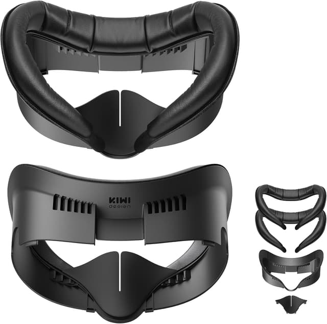 Detalle de KIWI design V3 Facial Interface & Face Pad for Meta Quest 3 (compatible with Quest 3 accessories, not for Quest 3S)