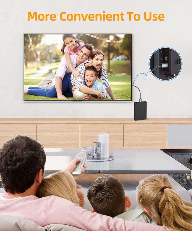 Detalle de SUNGUY USB‑C auf Micro‑B Kabel (USB 3.1) mit 10 Gbps, 0,5 m – für externe HDD/SSD und Geräte wie Toshiba/Seagate/WD