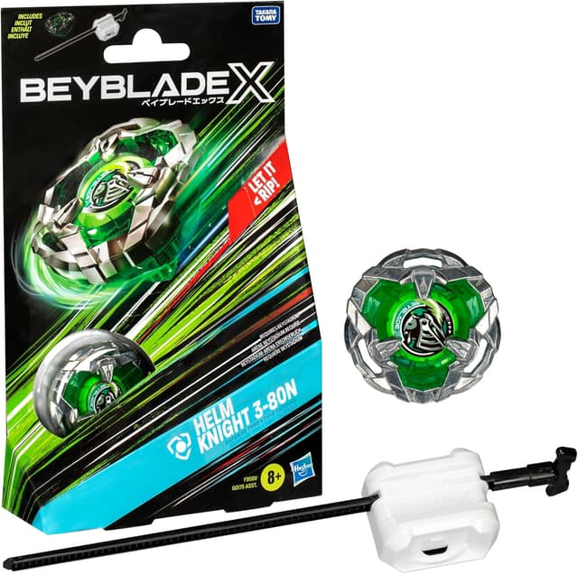 Imagen de Beyblade X Helm Knight 3-80N Starter Pack en OfertitasTOP