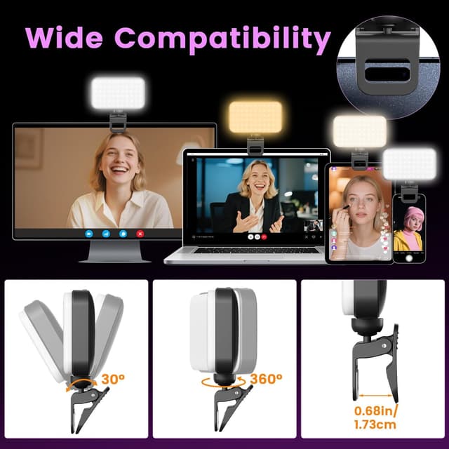 Thumbnail 5 de AIXPI 91 LED RGB Selfie Light 1000mAh