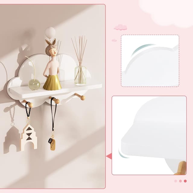 Thumbnail 4 de WOLTU Estante Nube Flotante para Niños 🌥