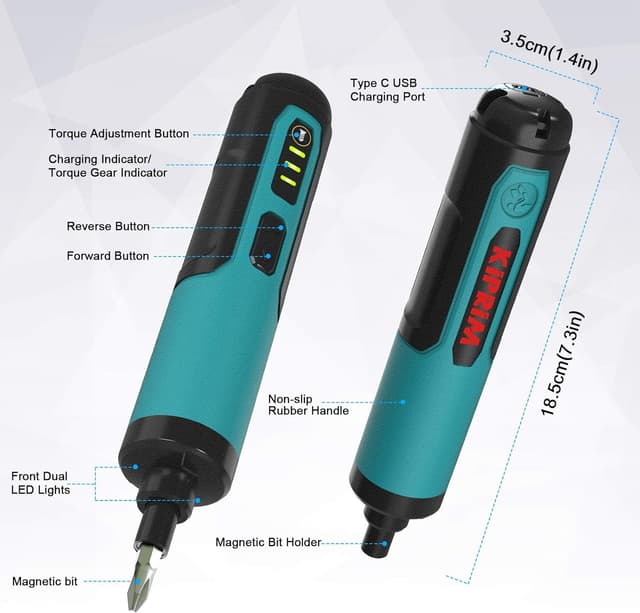 Thumbnail 1 de Kiprim ES2 4V cordless screwdriver