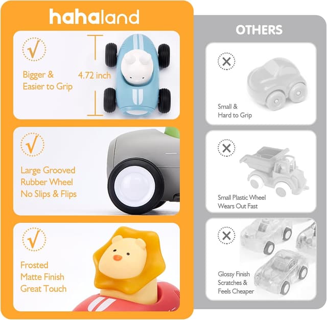 Thumbnail 5 de hahaland Baby Car Toys 3-Pack