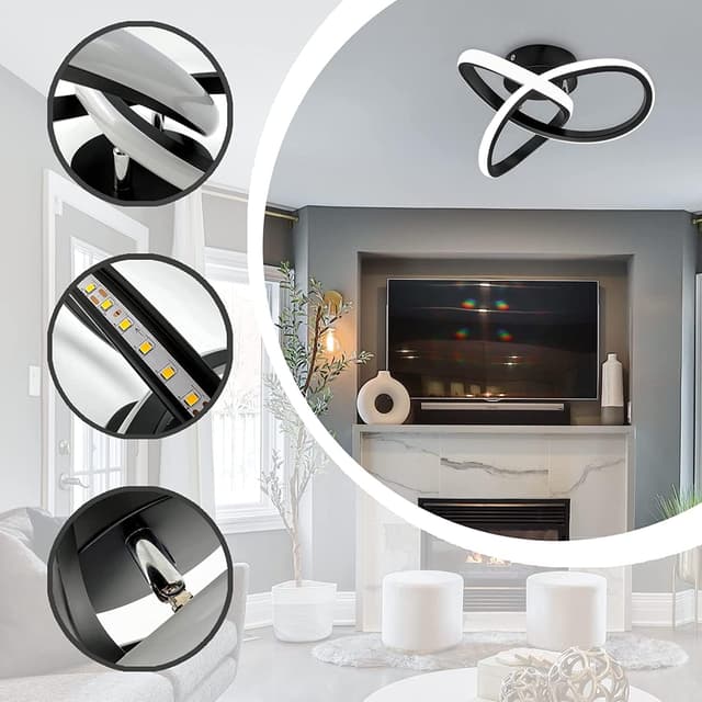 Thumbnail 6 de EIDISUNY 25cm LED ceiling light 22W