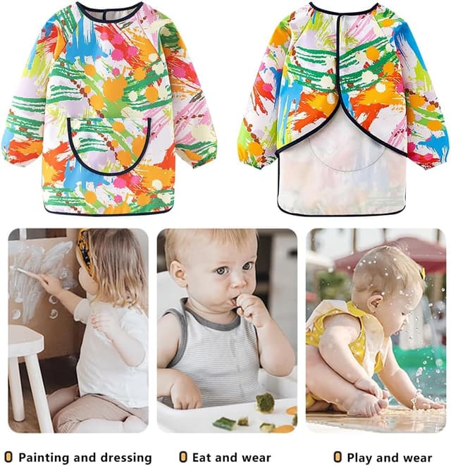 Detalle de Kids waterproof art smock 51 cm