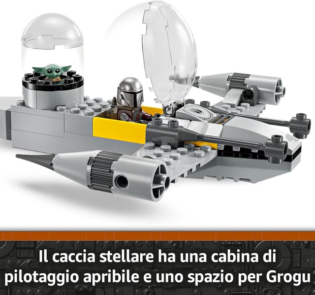 Detalle 2 de LEGO Star Wars 75410 N-1 Starfighter, 4+