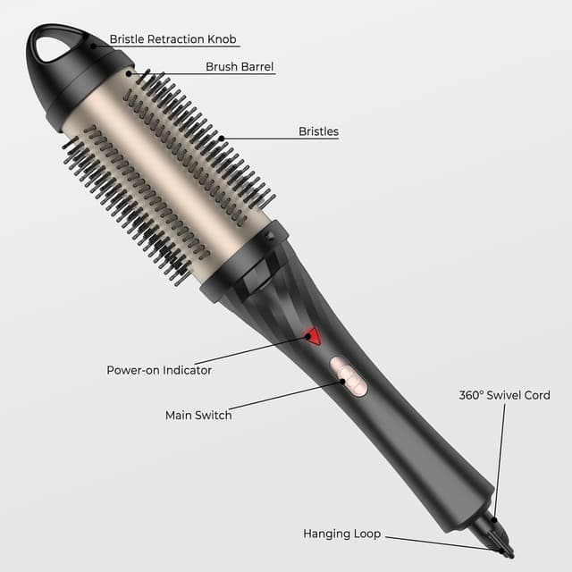Detalle 2 de UMIGA Thermal Brush 45mm heated curl brush
