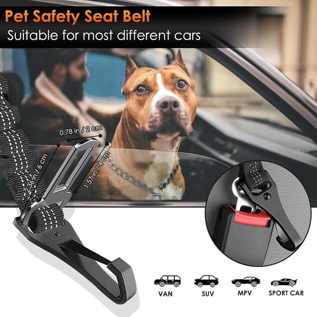 Thumbnail 1 de Eyein Dog Seat Belt UK 2-in-1 Harness