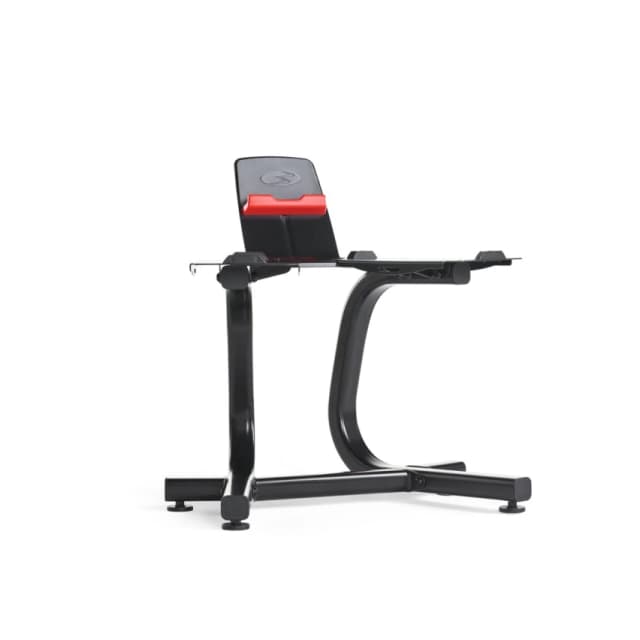 Imagen de Bowflex Soporte de mancuernas con rack de entretenimiento 🏋 en OfertitasTOP