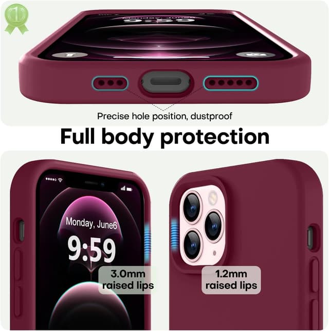 Detalle de LOVE 3000 iPhone 12 Pro Max case 1.5mm