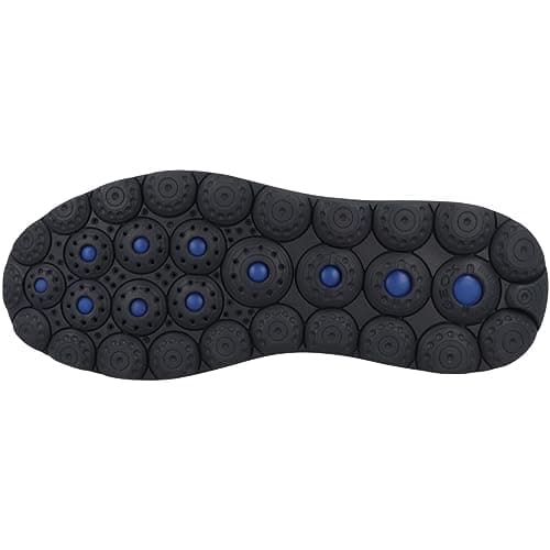 Detalle 1 de Geox U Spherica A para hombre en azul (Navy/Dk Avio), con cierre de cordones y suela de caucho