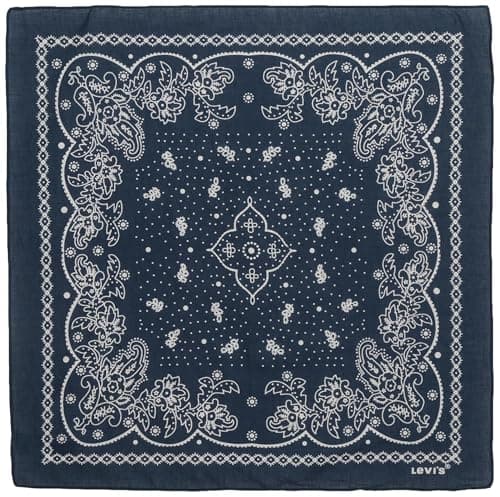 Thumbnail 3 de Levi's Paisley Bandana para Hombre, Chal Azul 🌊