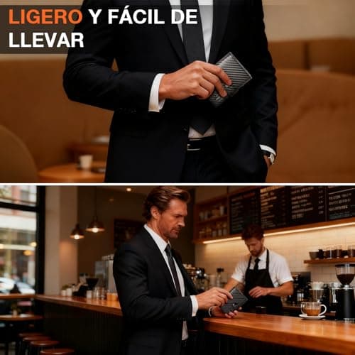 Thumbnail 5 de TENBST Carteras Carteras delgada 10 tarjetas