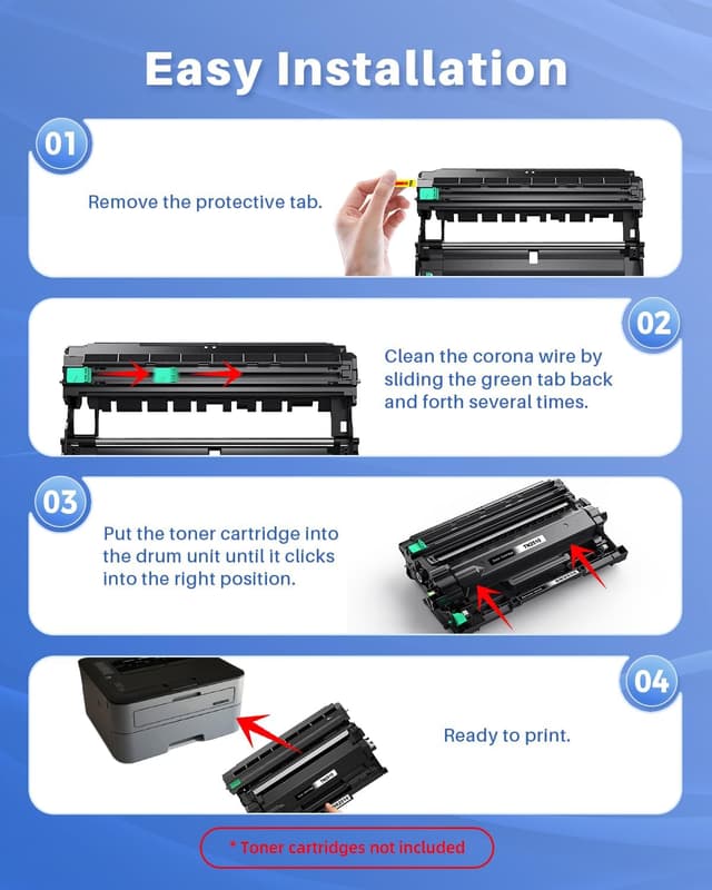 Detalle de INK4U DR2510 tamburo Brother, 30.000 pagine