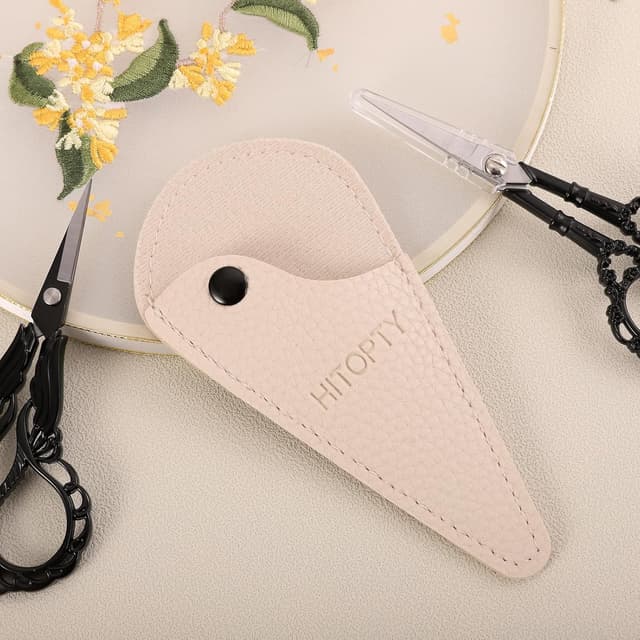Thumbnail 4 de HITOPTY Embroidery Scissors Sheath 2 Pack