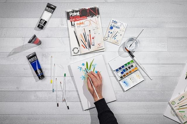 Thumbnail 4 de PaintON Bonded Block Clairefontaine A4 40 Hojas Papel para Dibujo 🎨