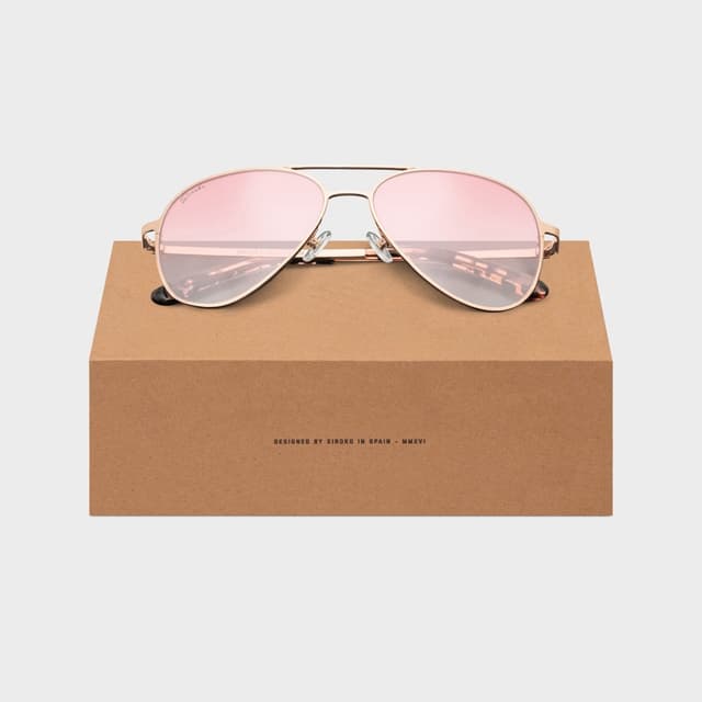 Detalle 2 de Siroko San Siro Gafas de sol aviador acetato