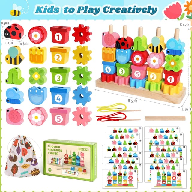 Thumbnail 6 de Montessori Lernspielzeug ab 2 Jahren