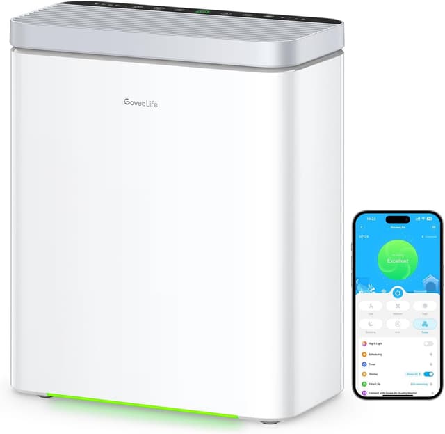 Detalle de GoveeLife Smart Air Purifier for Large Rooms