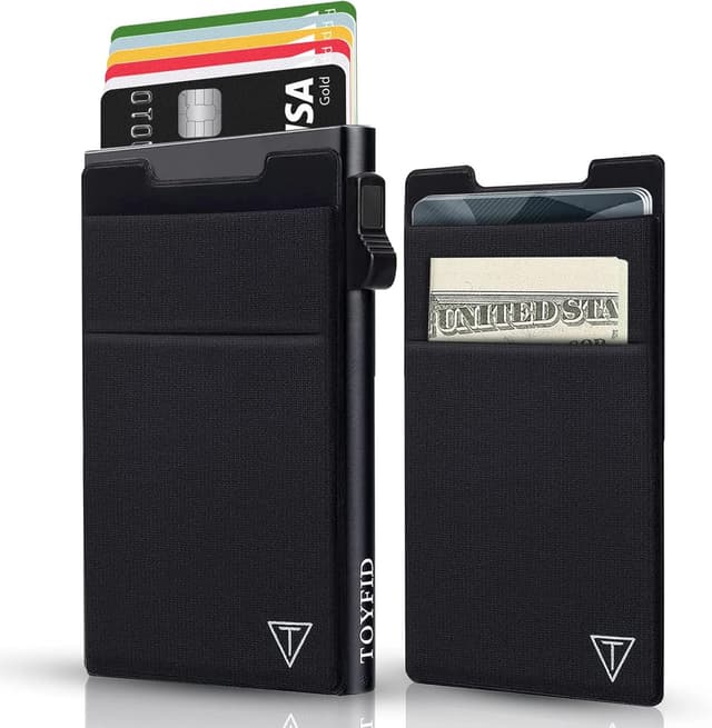 Detalle de TOYFID Minimalistische Brieftasche 6 Karten đź‘›