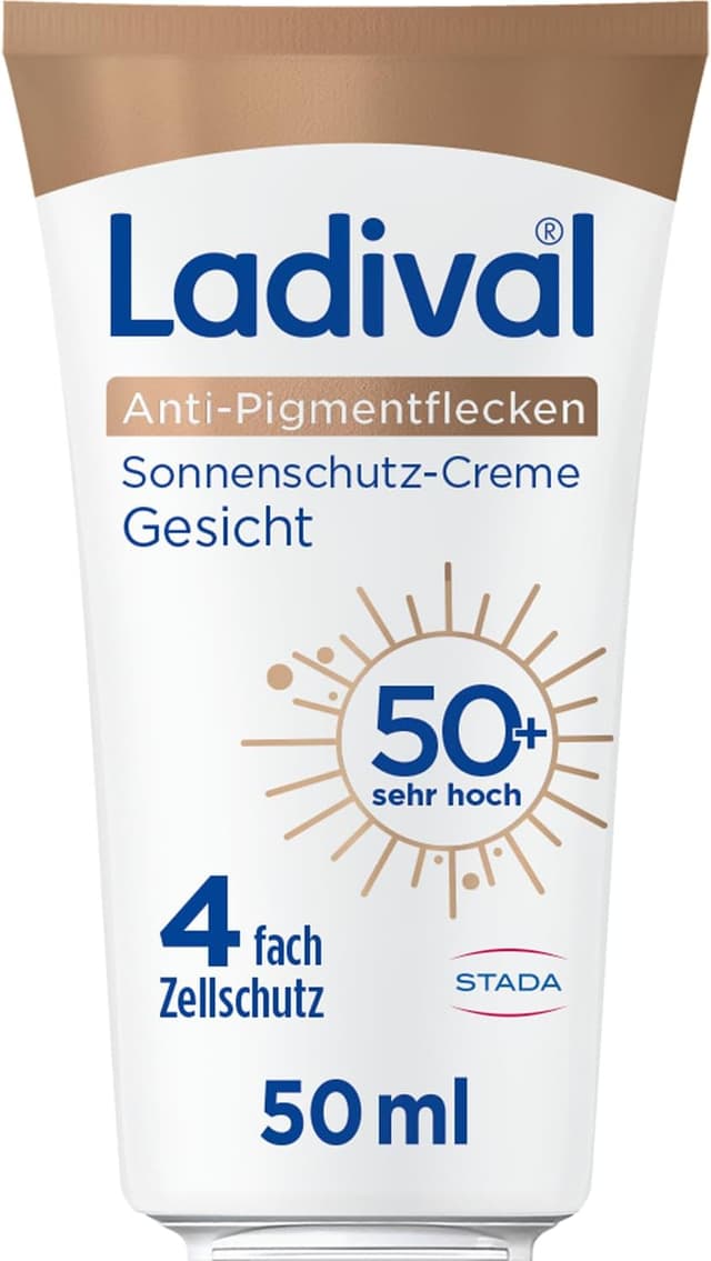 Detalle de LADIVAL Sonnenschutz Lotion LSF 50 für trockene Haut – wasserfeste Sonnencreme bei Neurodermitis-Neigung