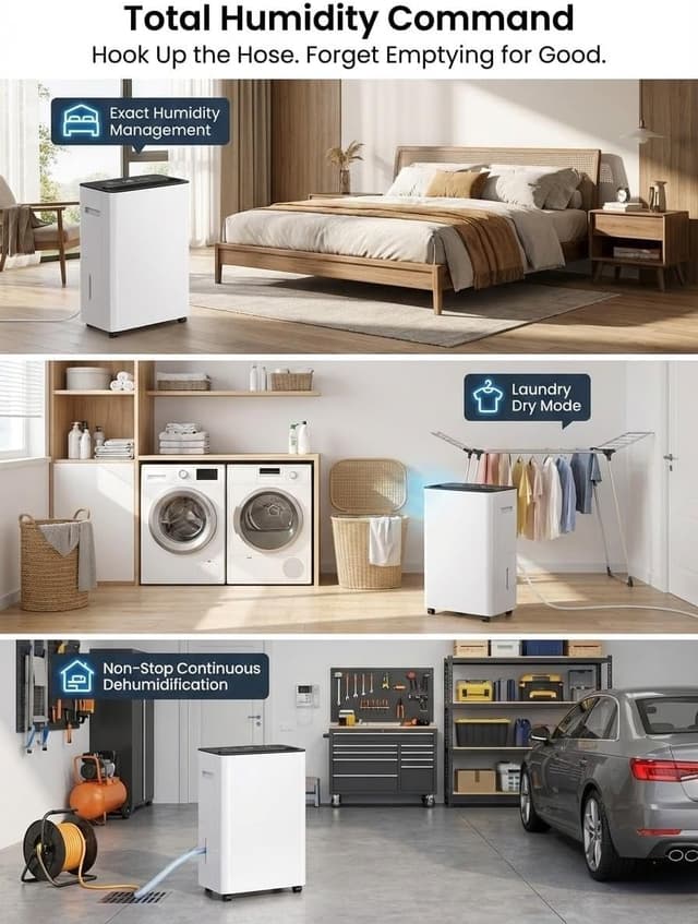 Thumbnail 6 de Aetherium Déshumidificateur 12L 💧